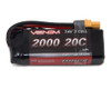 Venom Power 2S LiPo 20C Mini Battery Pack w/Universal Plug (7.4V/2000mAh) (VNR15023)