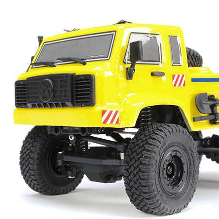 【s.】 ECX Barrage UV Yellow RTR: 1/24 4WD Scaler Crawler - BeachRC.com