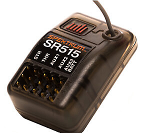 Spektrum RC DX5 Rugged プロポ レシーバー3つ付き Spektrum RC DX5