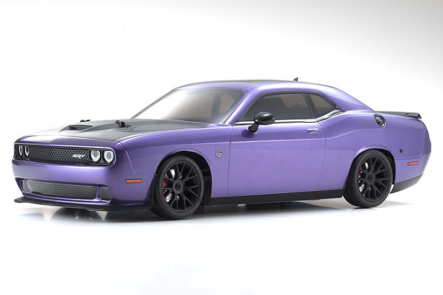 Kyosho 2015 Dodge SRT Challenger Hellcat Fazer Mk2 ReadySet (Plum Kyosho 2015 Dodge SRT Challenger Hellcat Fazer Mk2 ReadySet (Plum