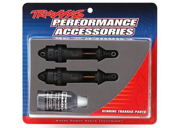 Traxxas Rustler/Slash 4x4 GTR Long Shocks (Black)