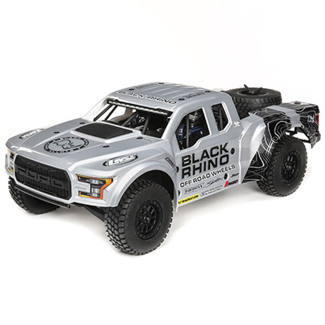 ホビーラジコン Losi Baja Rey FordRaptor DesertTruck RTR 1/10 Baja Rey 2.0 Ford Raptor Method 3S 4X4 RTR Brushless