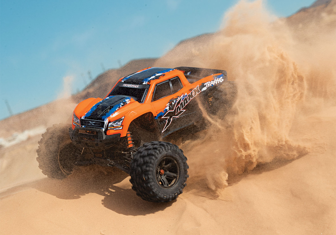 traxxas x maxx 8s orange