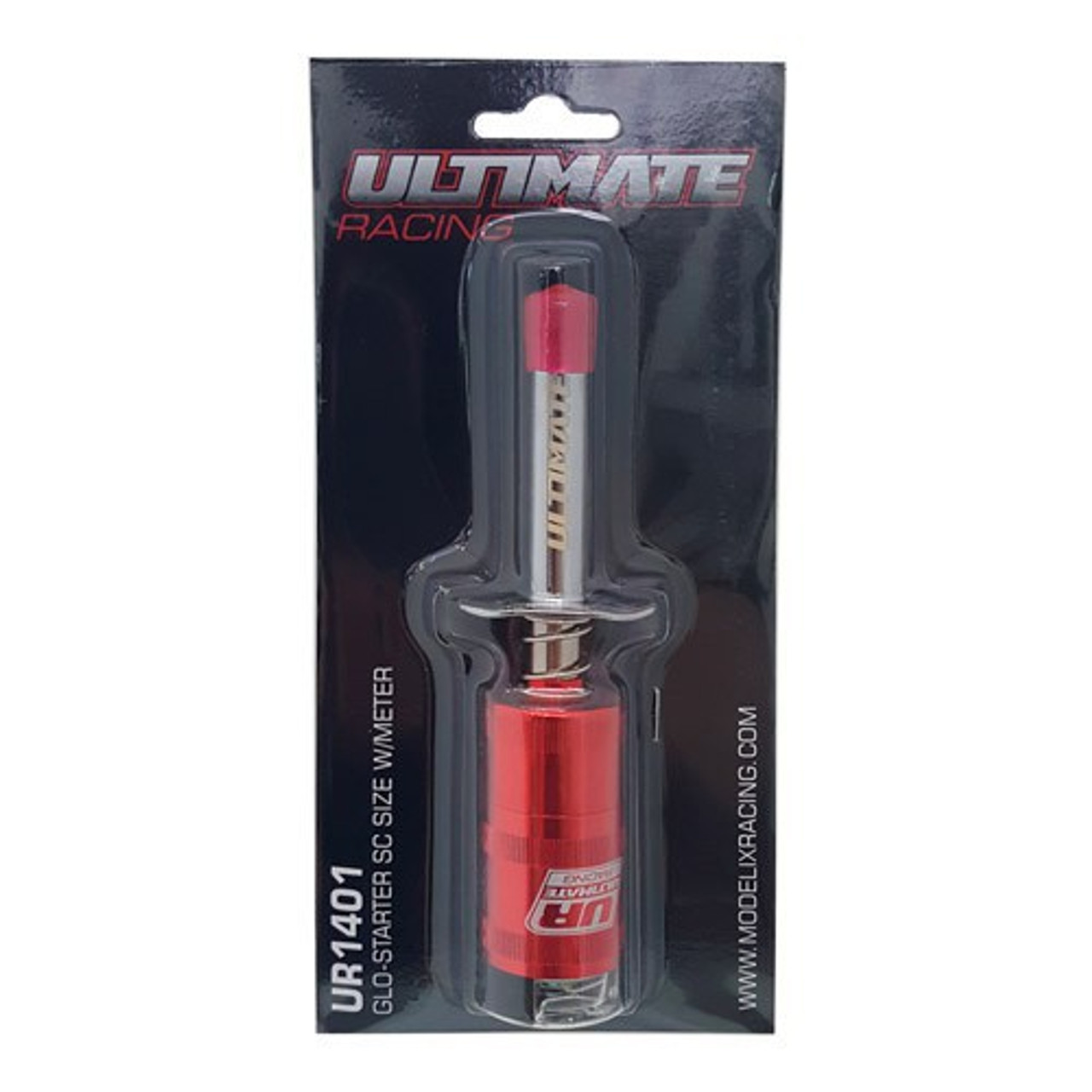 イッパチ Ultimate Racing Glow Starter SC Size w/Meter (Red) - BeachRC.com