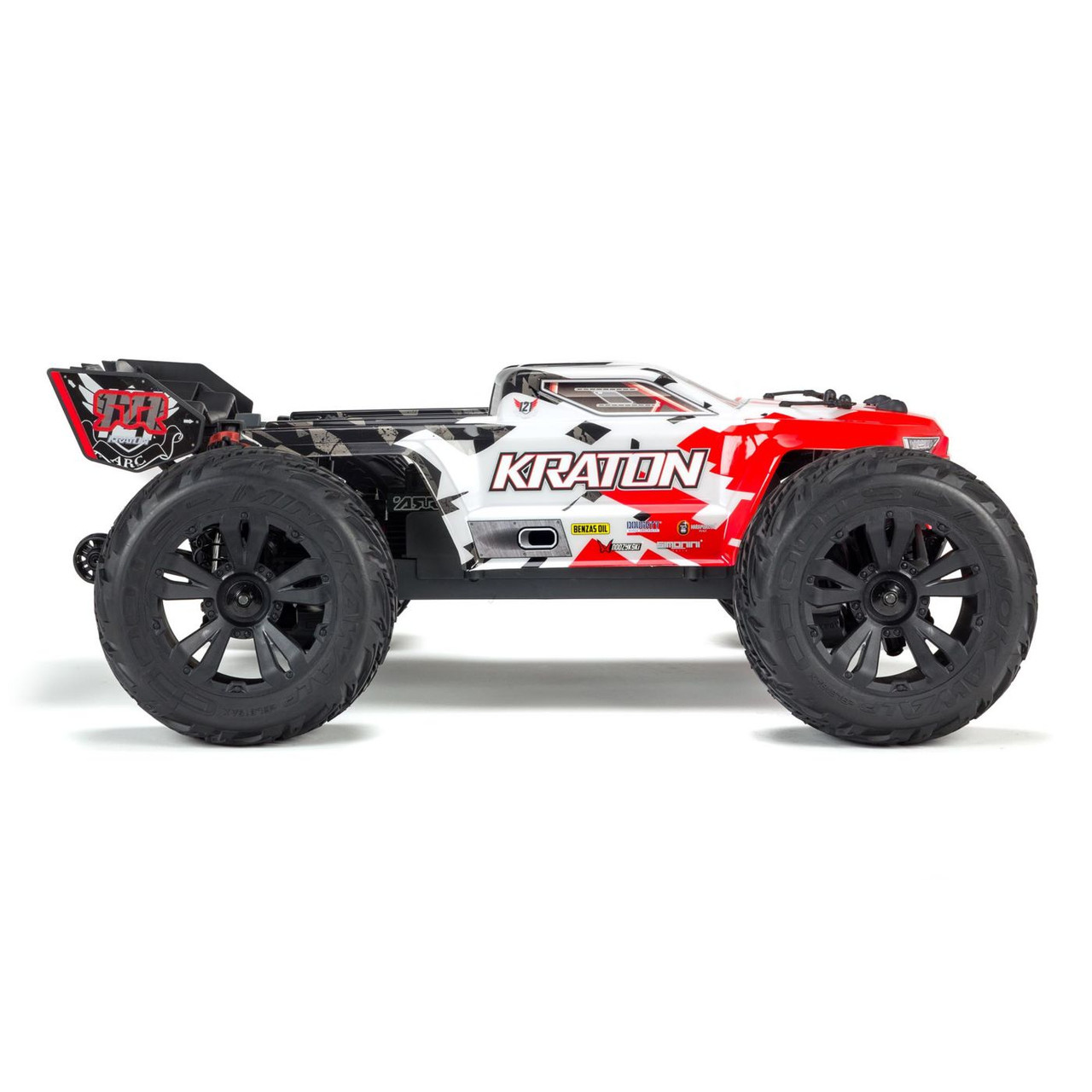 Arrma Kraton 4S BLX RTR 1/10 4WD Brushless Monster Truck (Red) w