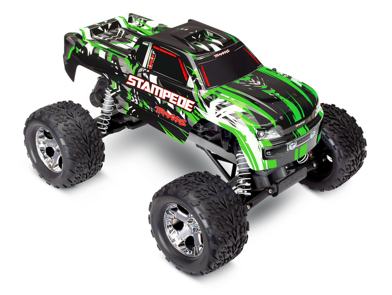TRAXXAS Stampede 1/10 RTR Monster Truck w/XL-5 ESC, TQi 2.4GHz