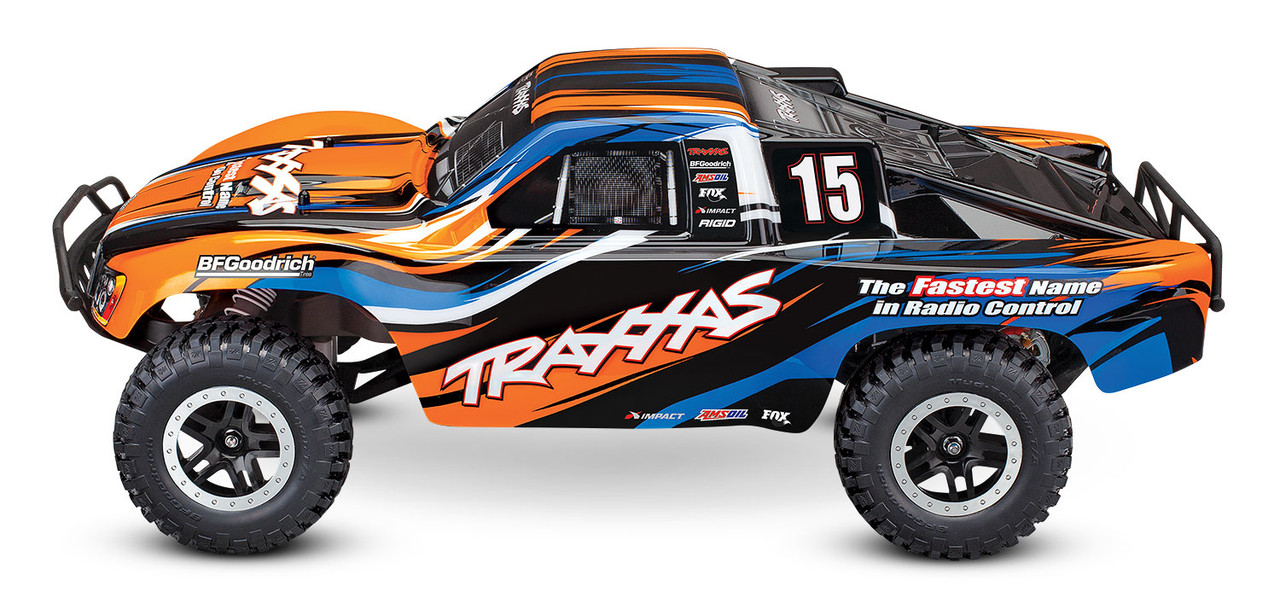 traxxas slash orange