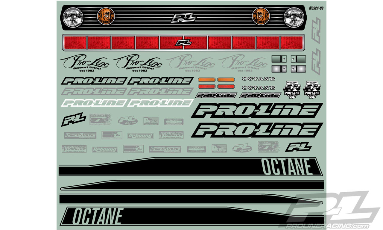 Pro-Line Octane SC 1/10 Short Course Drag Body (Clear) - BeachRC.com