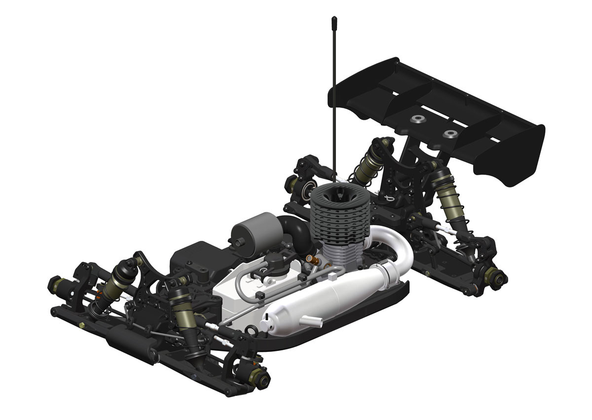 HB Racing D819RS 1/8 Competition Nitro Buggy - BeachRC.com