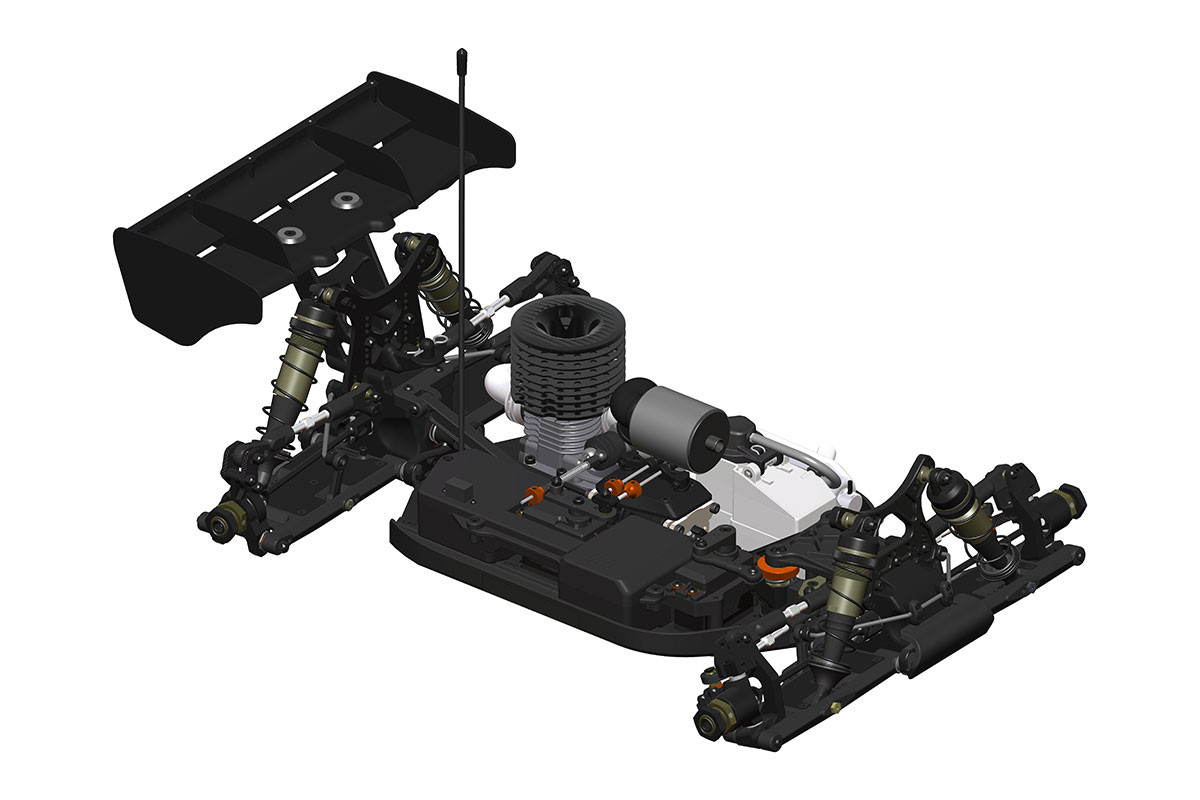 HB Racing D819RS 1/8 Competition Nitro Buggy - BeachRC.com