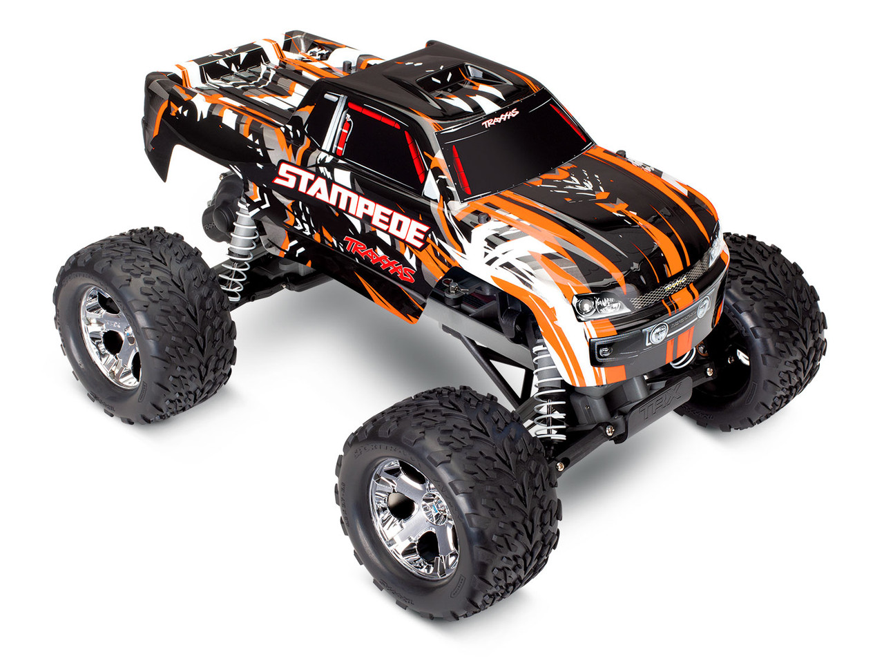 Traxxas Stampede 1/10 RTR Monster Truck (Orange) w/XL-5 ESC, TQi
