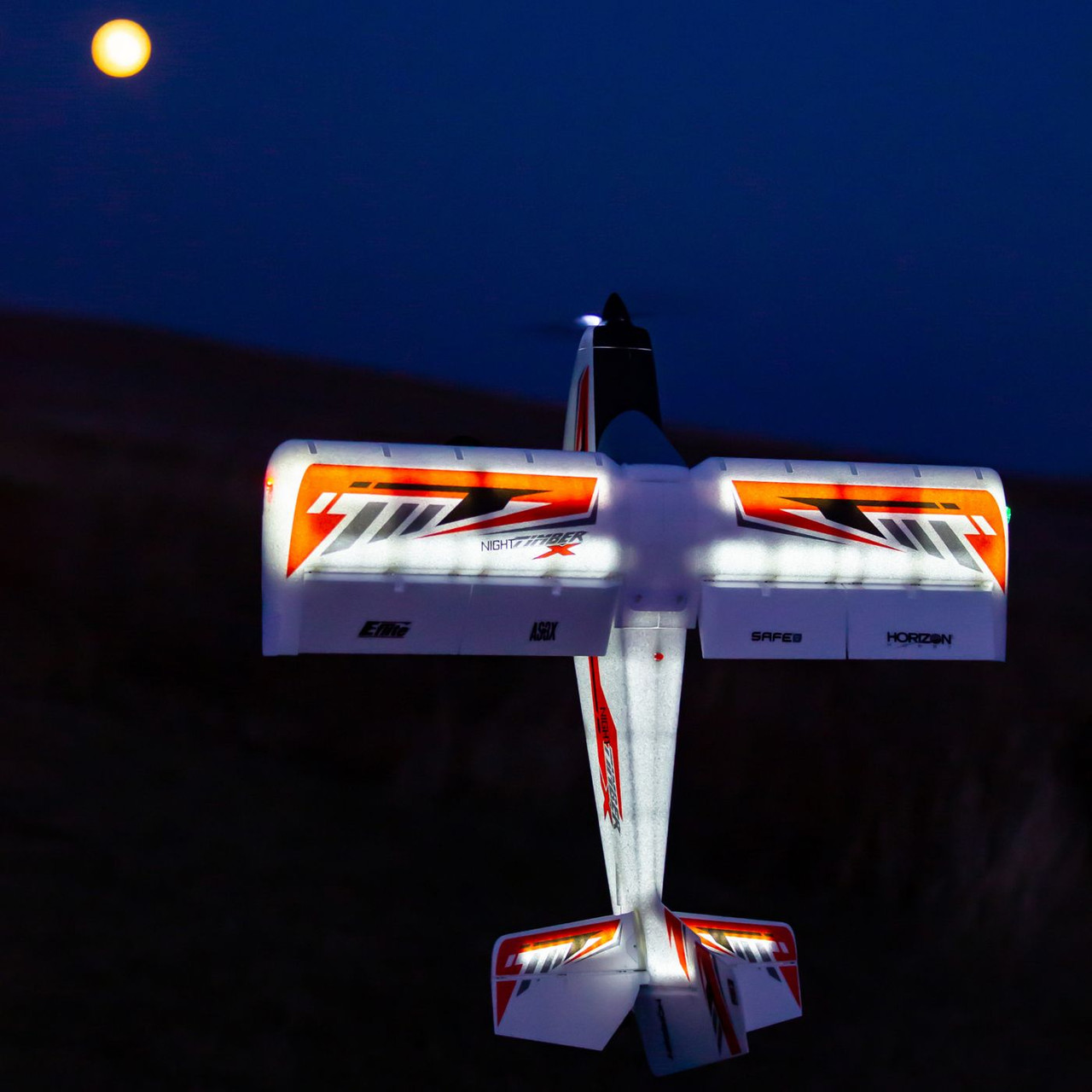 E-flite Night Timber X 1.2M BNF Basic Electric Airplane (1200mm) w