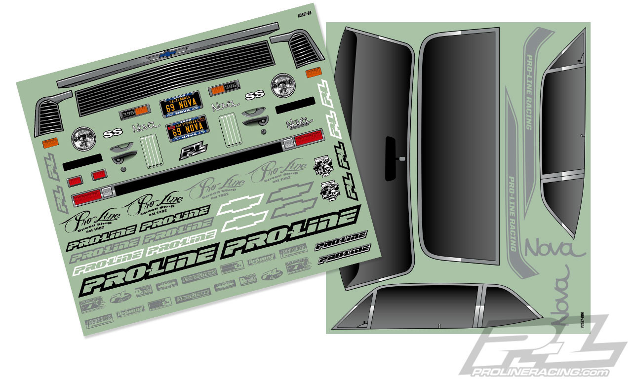 Pro-Line 1969 Chevrolet Nova Tough-Color Short Course Drag