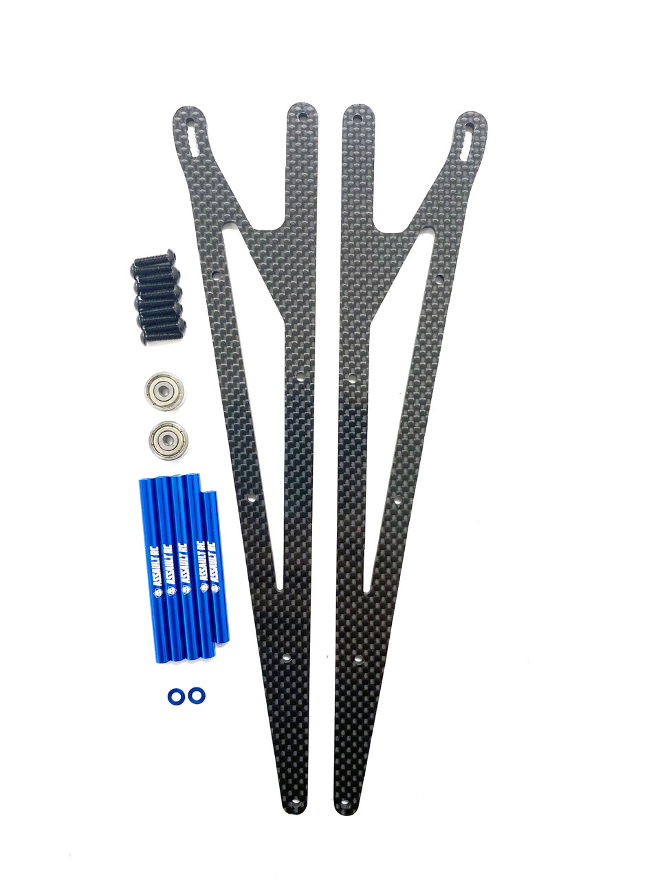 Assault RC Carbon Fiber Adjustable Street Eliminator Wheelie Bar Assault RC Carbon Fiber Adjustable Street Eliminator Wheelie Bar