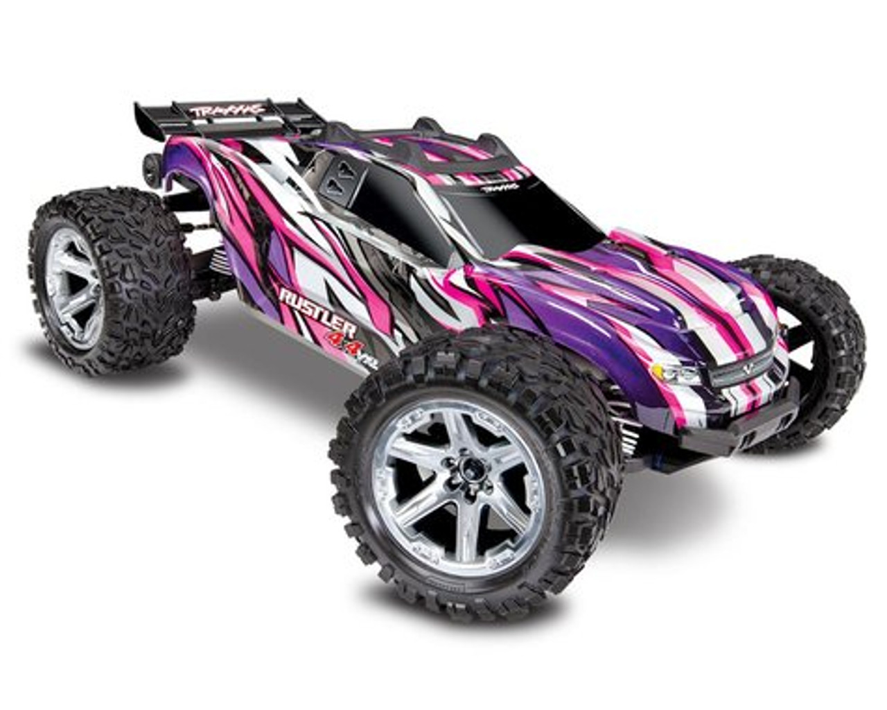 traxxas rustler pink edition