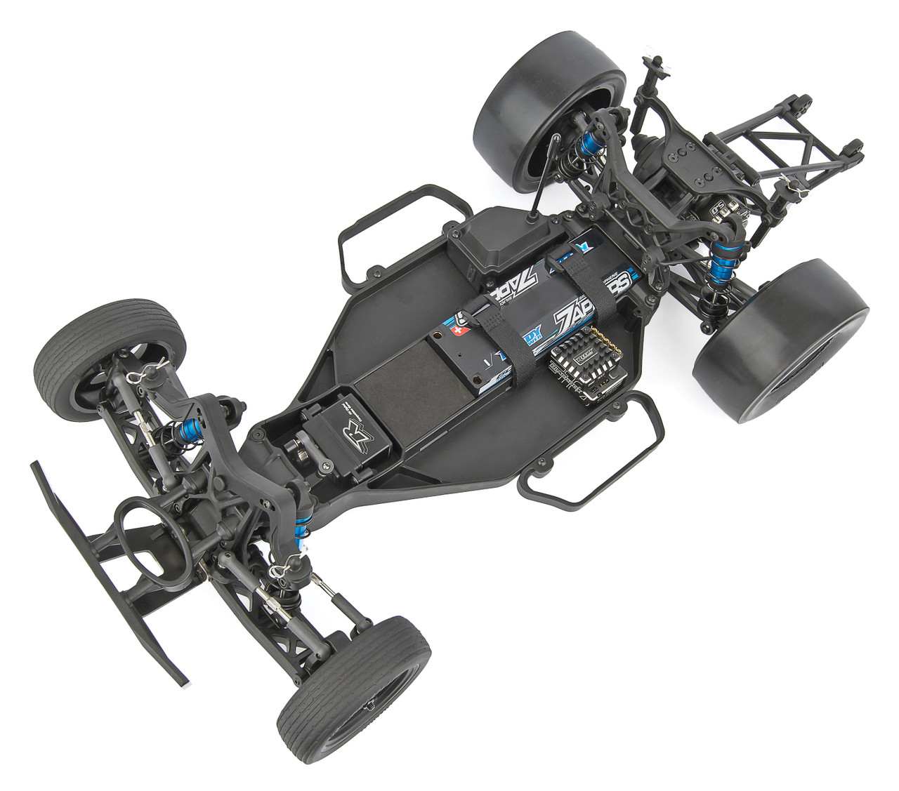 Alloy Chassis & Carbon Fiber Conversion Kit for Team Associated DR10