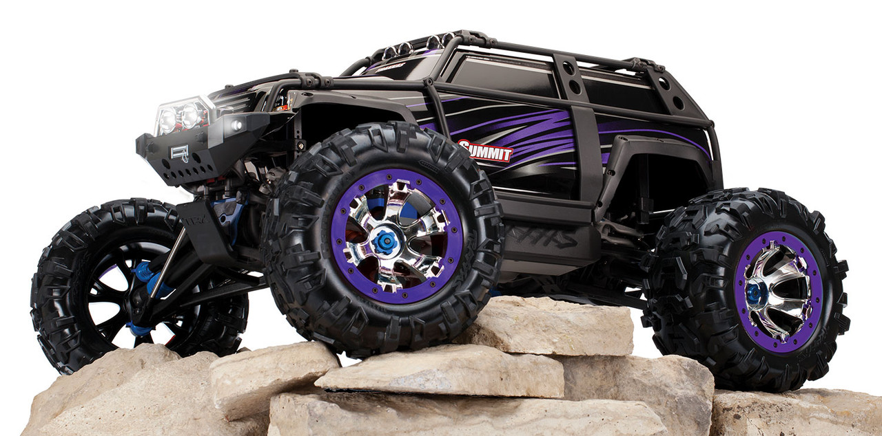 TRAXXAS SUMMIT パープル　1/8スケール トラクサス サミット パープル RTR 1/8 モンスタートラック