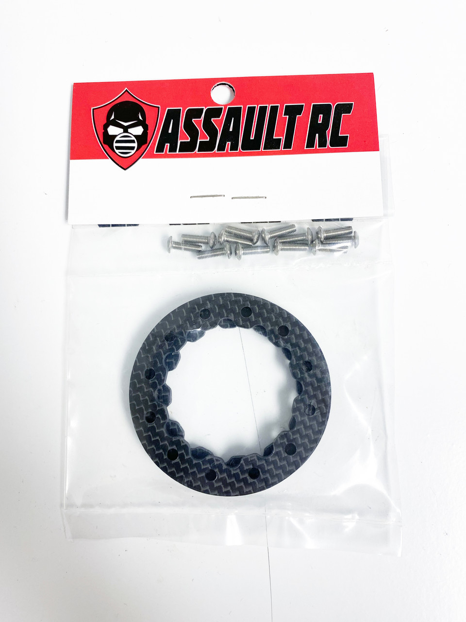 Assault RC Revolver Series Carbon Fiber Beadlock Rings (Split Six Assault RC Revolver Series Carbon Fiber Beadlock Rings (Split Six