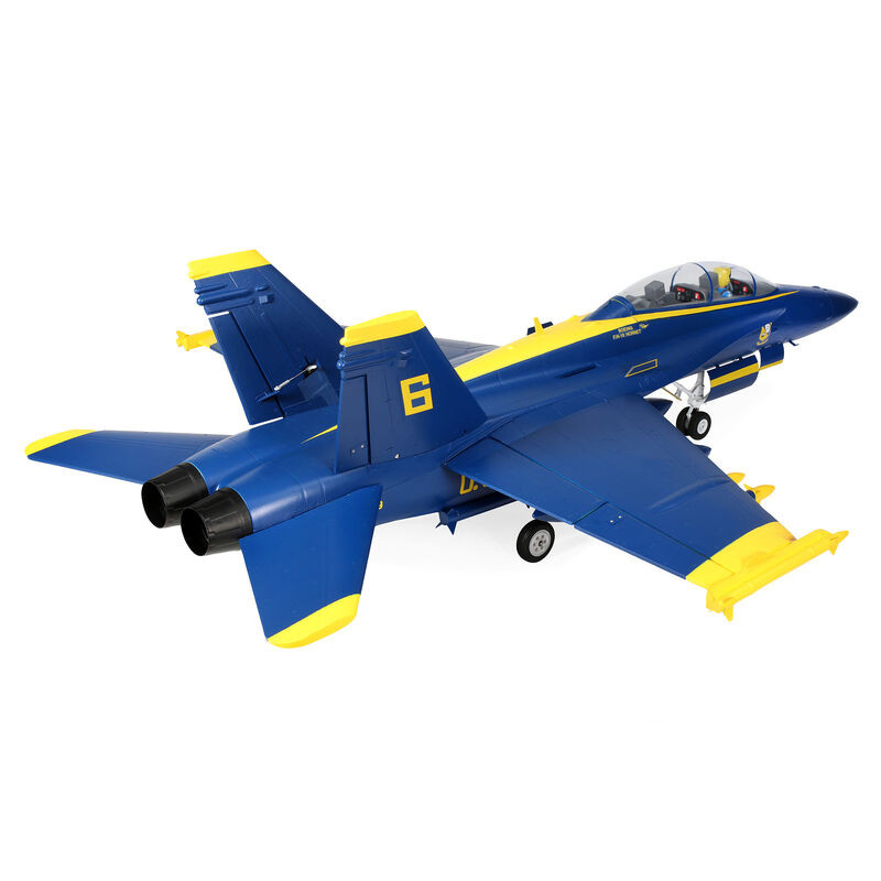 E-flite Blue Angels F-18 Hornet 80mm BNF Basic EDF Jet (980mm) w