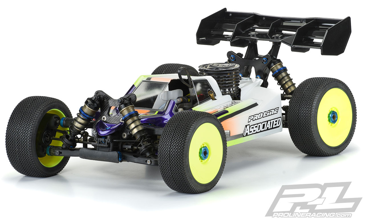 Yuu Proline Axis Clear Body for AE RC8B3.2 & AE RC8B3.2e (with LCG