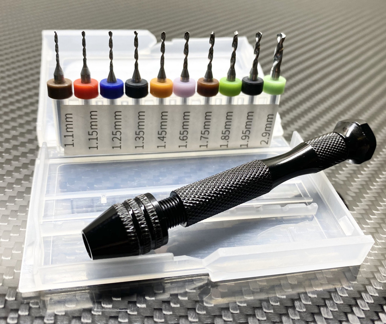 Pilot Piston Drill Set W/ Alum Handle “White Edition” - BeachRC.com