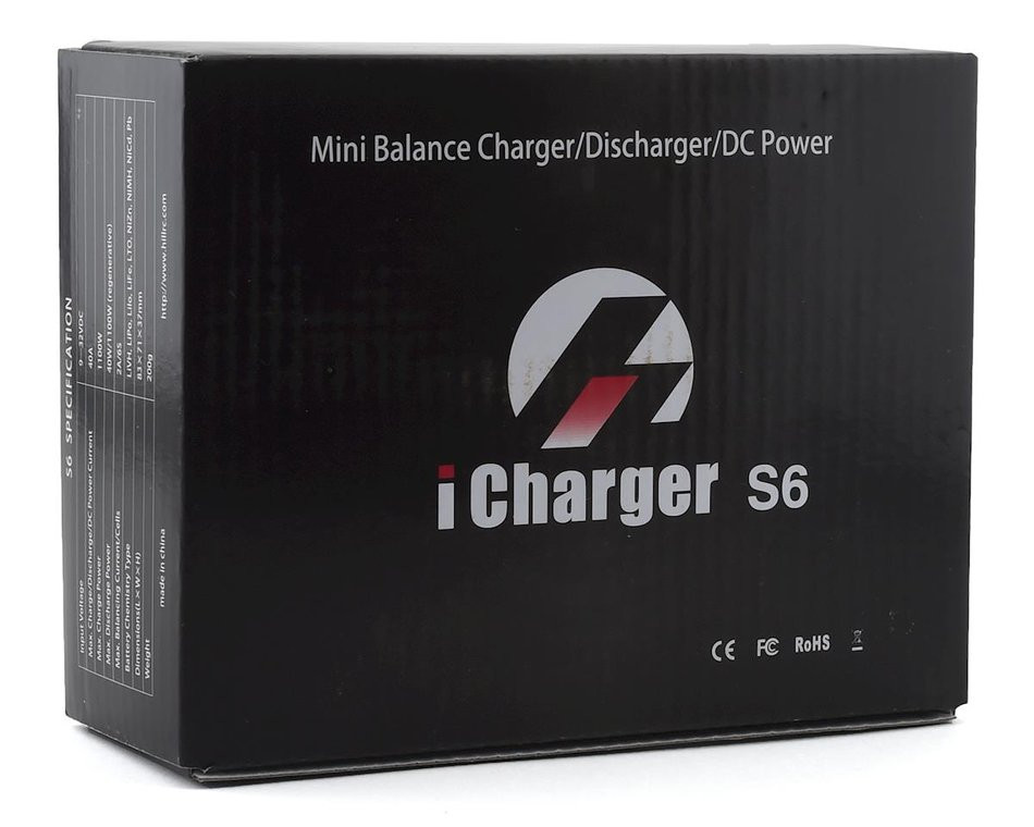 iCharger S6 充電器 iCharger S6 1100W 40A 6S Balance Battery Charger