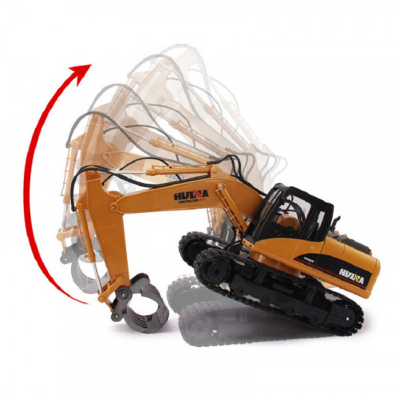 HuiNa 1570 1/14th RC Timber Grabber 2.4gh 16ch W/Die Cast Grab - BeachRC.com