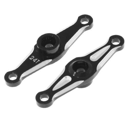 Ultimate Racing Aluminum Double Arm Servo Horn (24T HITEC) (1PC