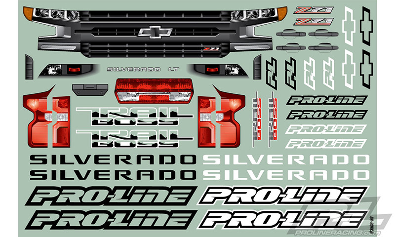 b4 早めに Pro-Line 2019 Chevy Silverado Z71 Trail Boss Clear Body - BeachRC.com