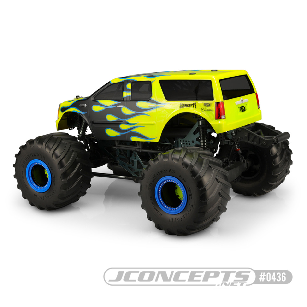 ミー JConcepts 2007 Cadillac Escalade MT Body (Losi LMT/Axial SMT
