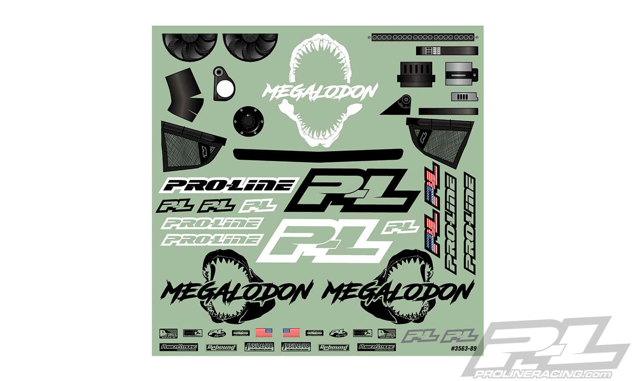 Pro-Line Megalodon Baja Buggy Body (Clear) (Slash 2wd/4x4
