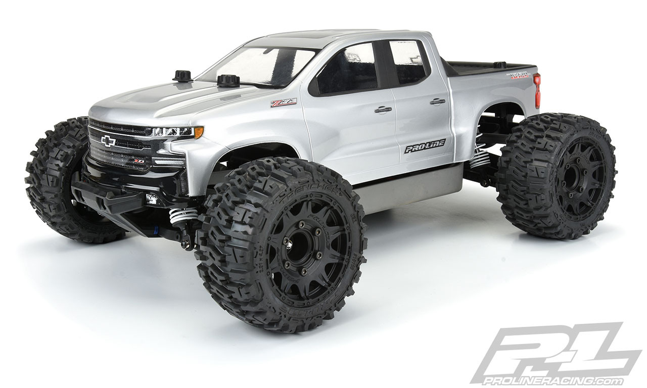 Pro-Line Extended Front and Rear Body Mounts for Rustler 4x4