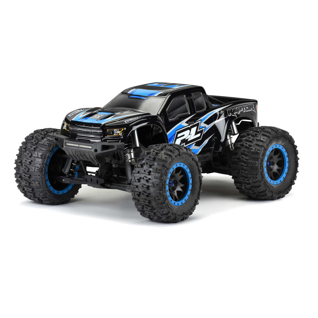 Pro-Line Pre-Cut 2017 Ford Raptor Black Body for XMAXX - BeachRC.com