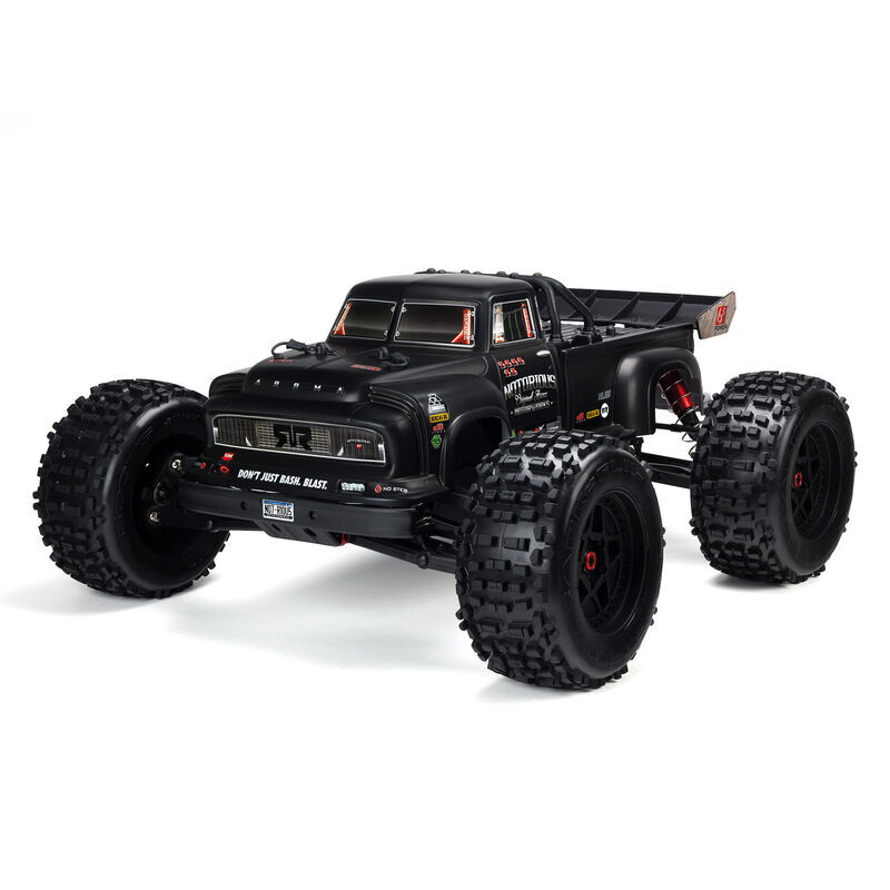 Arrma 1/8 NOTORIOUS 6S V5 4WD BLX Stunt Truck with Spektrum Firma