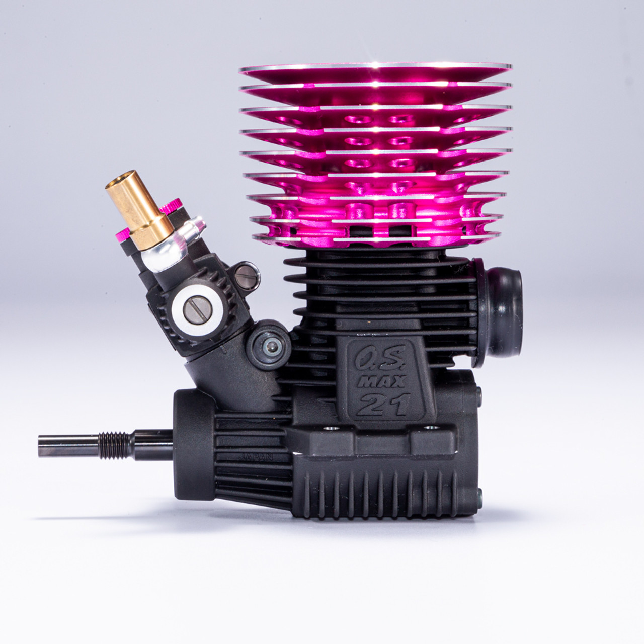 コンパウンド O.S. Speed B21 Ronda Drake Pink Edition Engine (OSMG2087