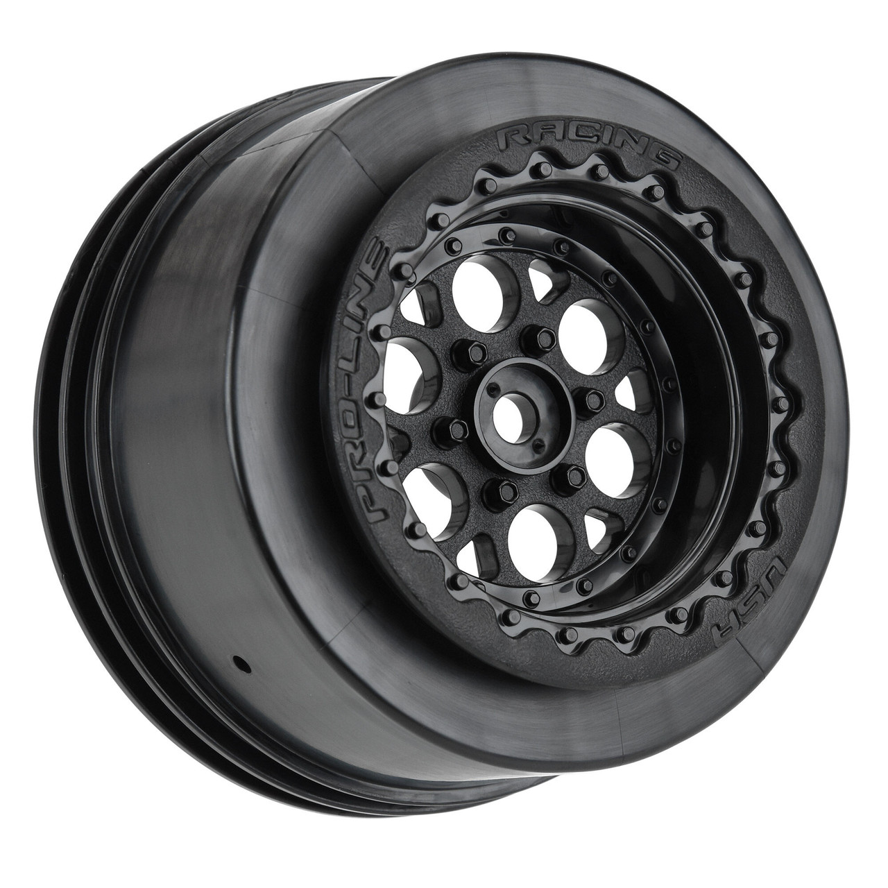 Pro-Line Showtime+ Wide Drag Spec Rear Drag Racing Wheels (2) w