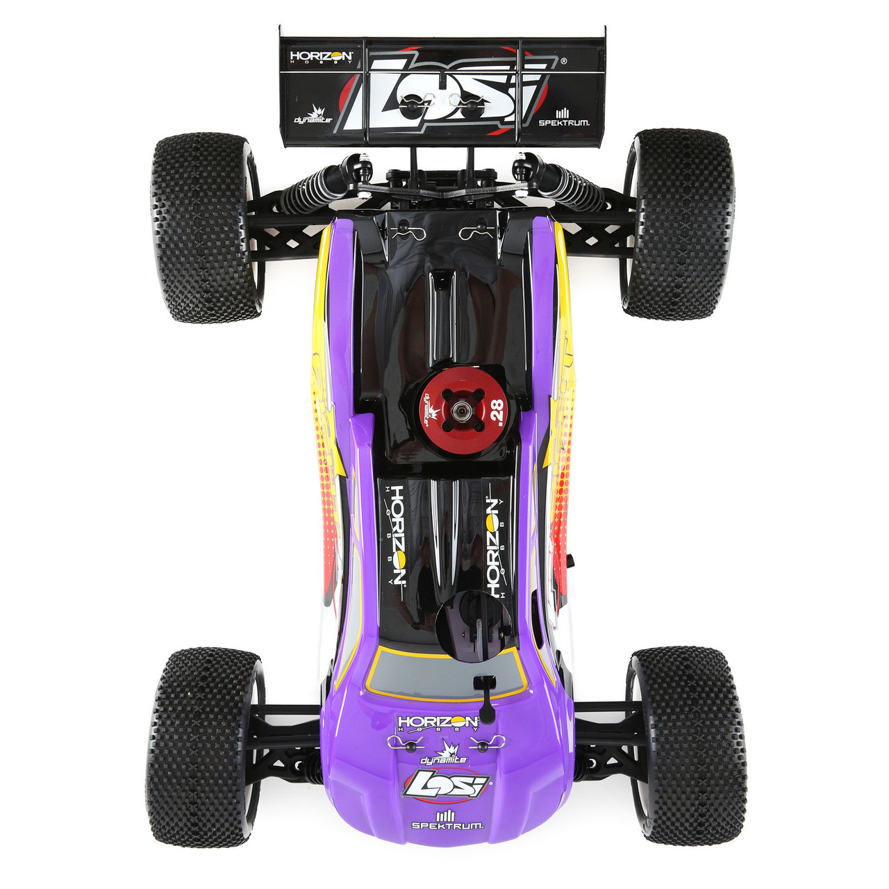 Losi 8IGHT Nitro RTR 1/8 4WD Truggy (Purple/Yellow) (LOS04011V2