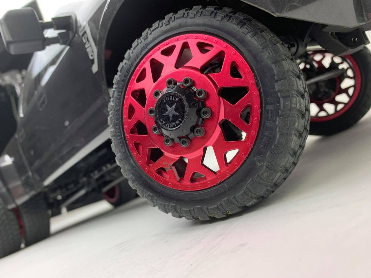 CEN 1/10 フォードF450 デューリー RTR CEN Ford F450 SD V2 1/10 RTR Custom Dually Truck (Grey
