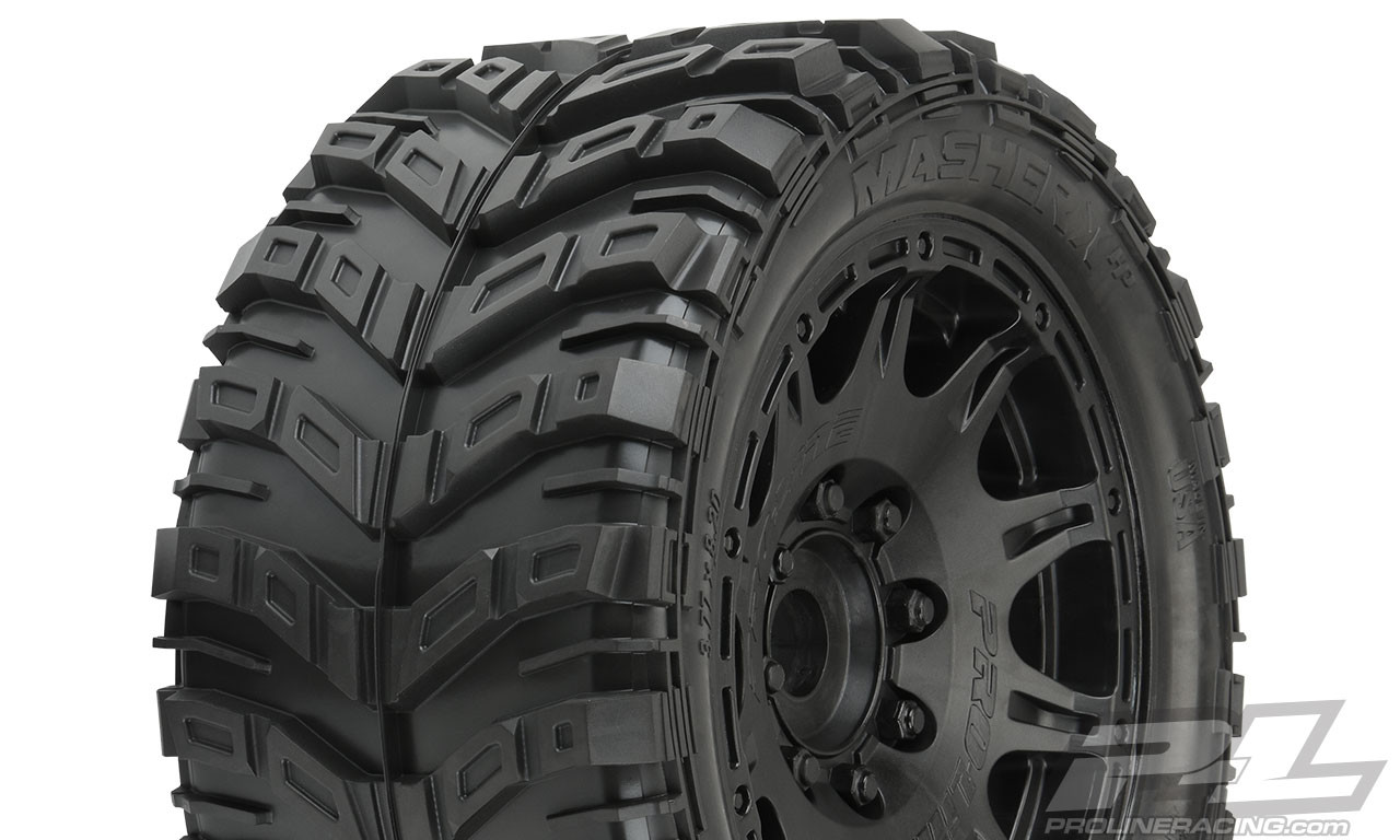 専用5 PROLINE Masher X HP All Terrain BELTED Tires Mounted (for X-MAXX