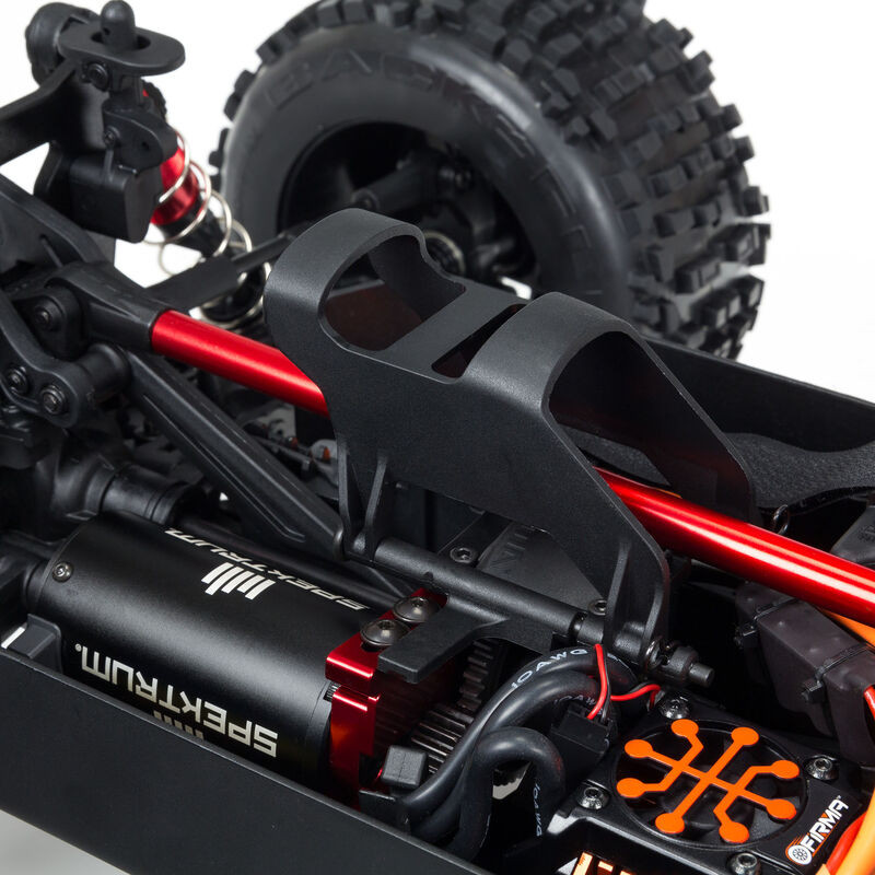 Arrma 1/8 NOTORIOUS 6S V5 4WD BLX Stunt Truck RTR (Blue) - BeachRC.com