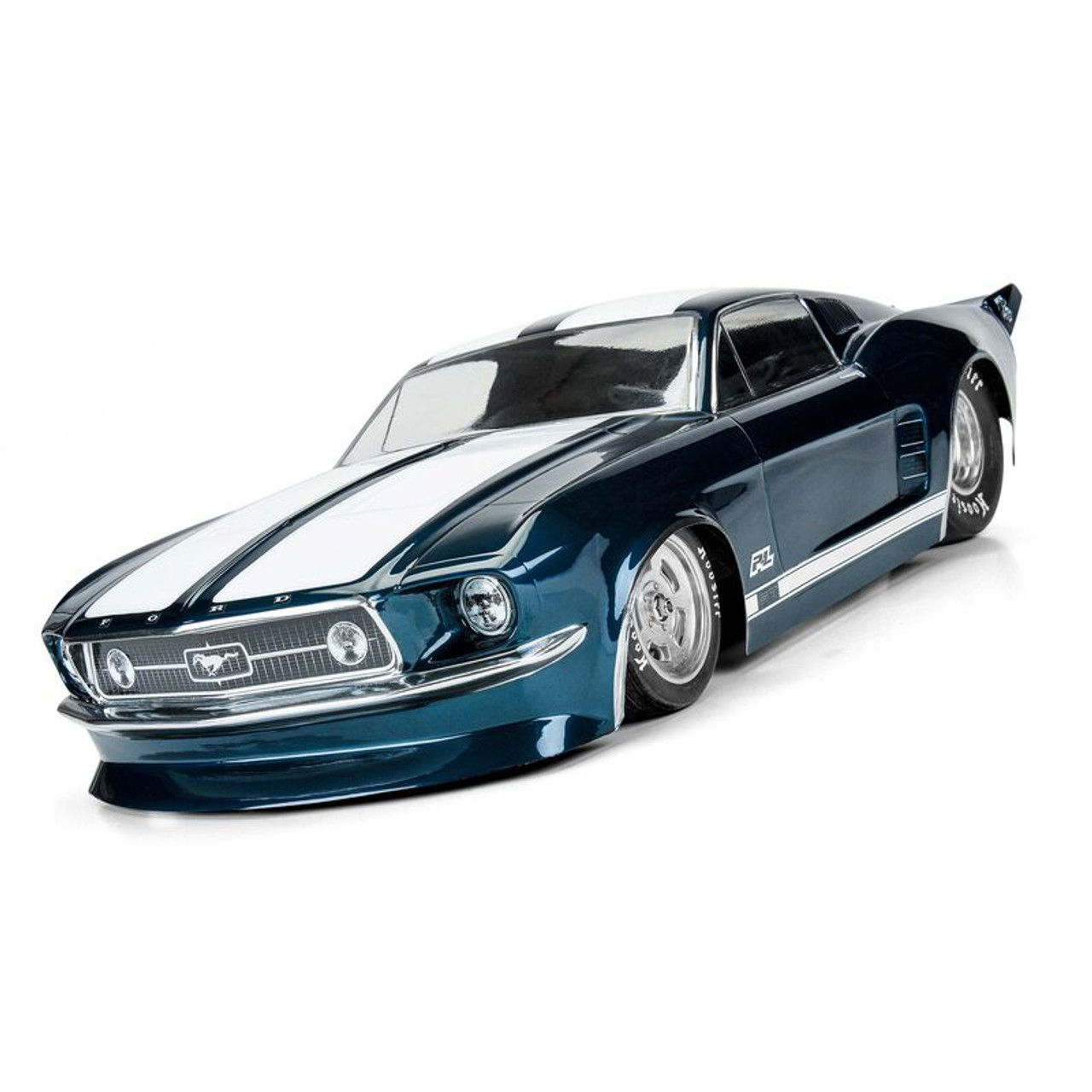 Pro-Line 1/10 1967 Ford Mustang Clear Body: Drag Car