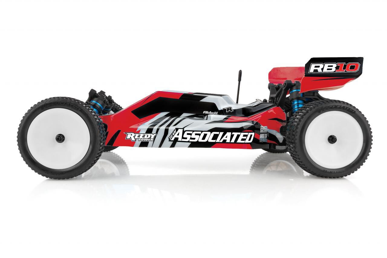 Team Associated RB10 RTR 1/10 Electric 2WD Brushless Buggy (Red