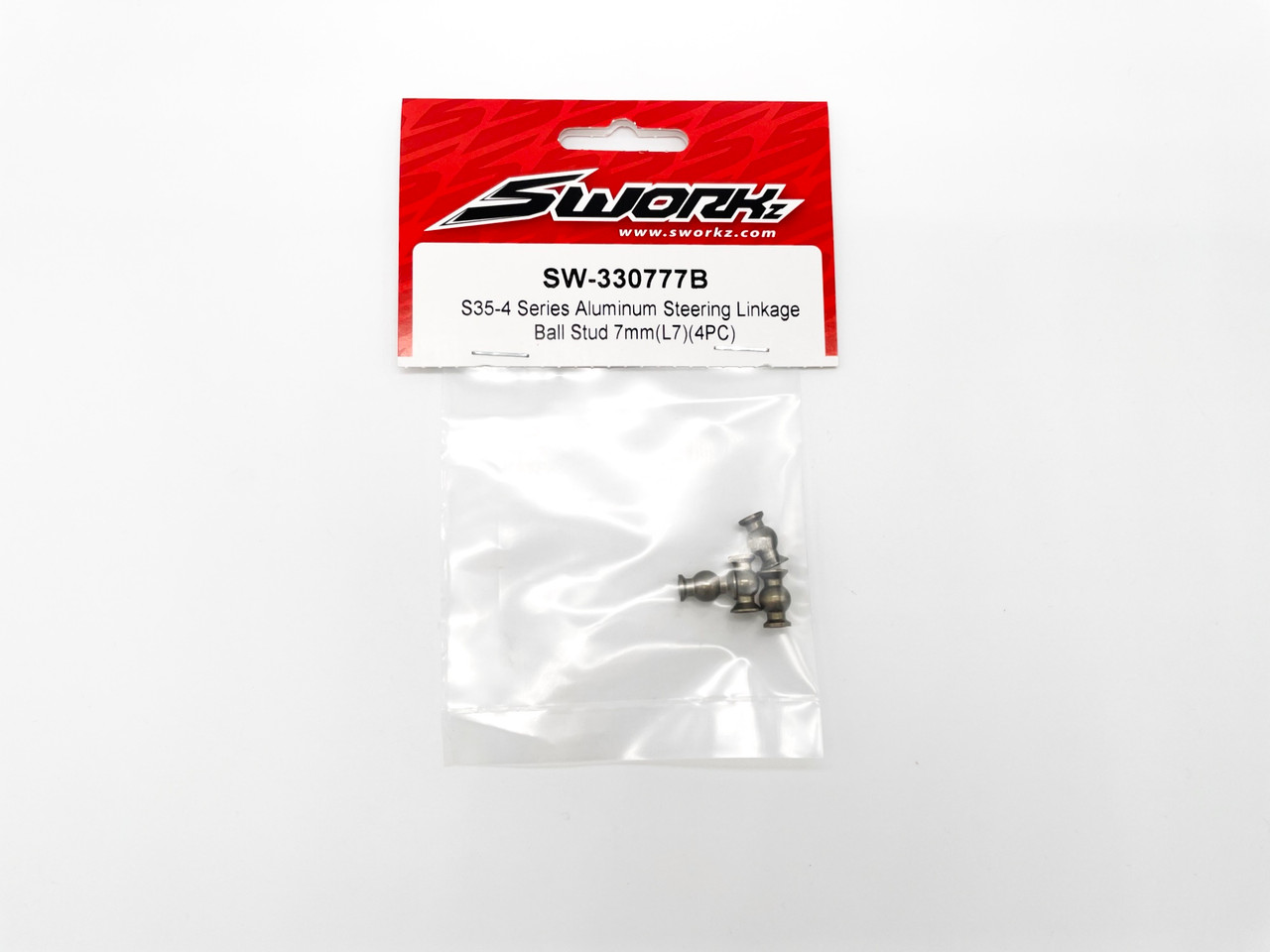 ＳＷＪ-SQRC01 SWORKz Aluminum Steering Linkage Ball Stud 7mm(L7)(4PC) - BeachRC.com