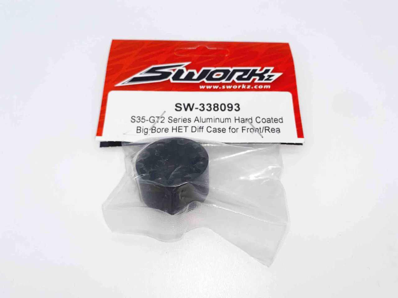 SWORKz Aluminum Hard Coated Big Bore HET Diff Case Front/Rear