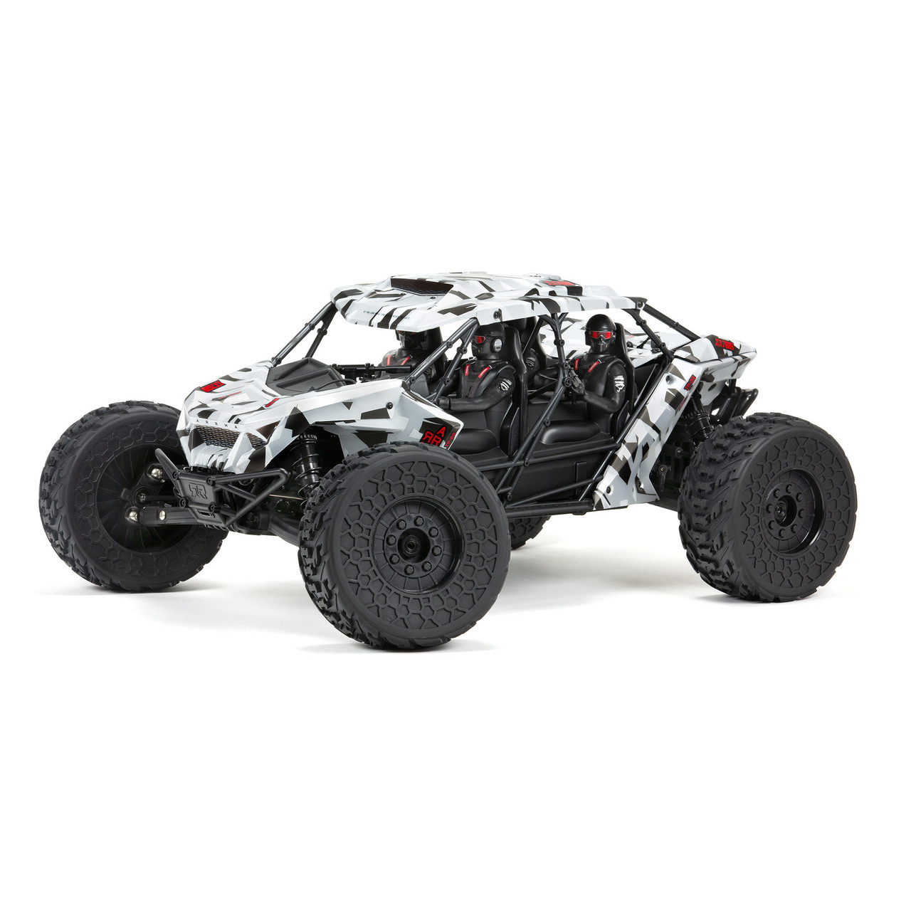 Arrma 1/7 FIRETEAM 6S 4WD BLX Speed Assault Vehicle (RTR) (White