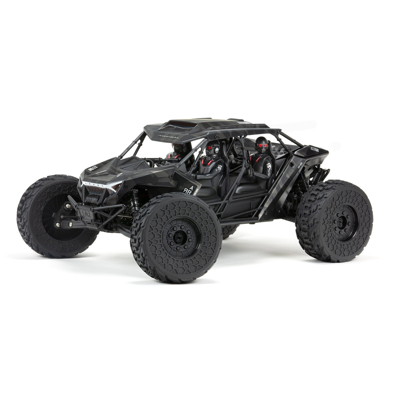 Arrma 1/7 FIRETEAM 6S 4WD BLX Speed Assault Vehicle (RTR) (Black