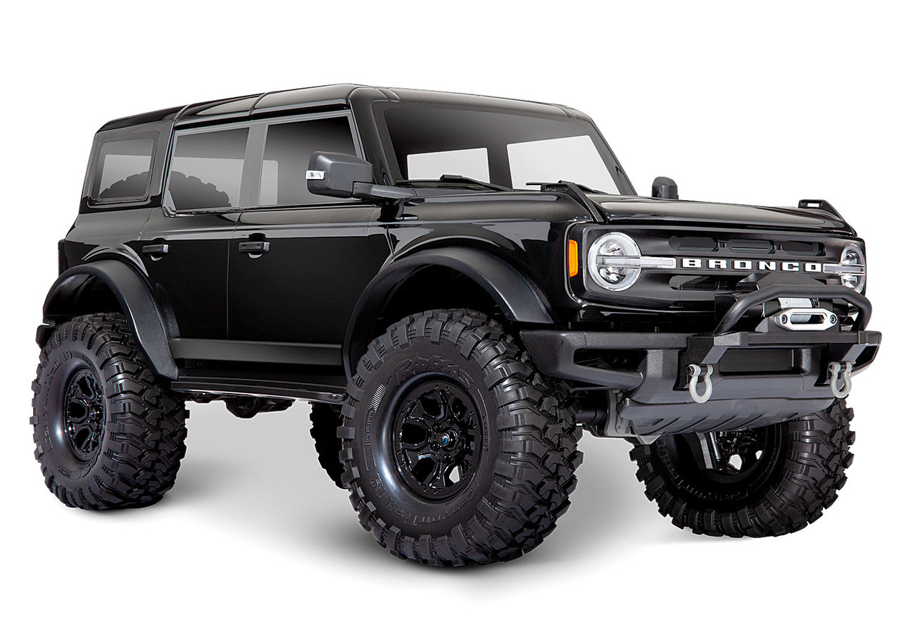 TRAXXAS TRX-4 BRONCO 白 トラクサス ブロンコ 1/10 Traxxas TRX-4 1/10 Trail Crawler Truck w/2021 Ford Bronco Body