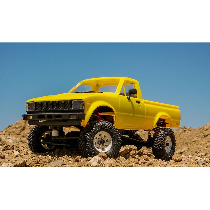 RC4WD 1/24 Trail Finder 2 4WD with Mojave II Hard Body RTR, Yellow
