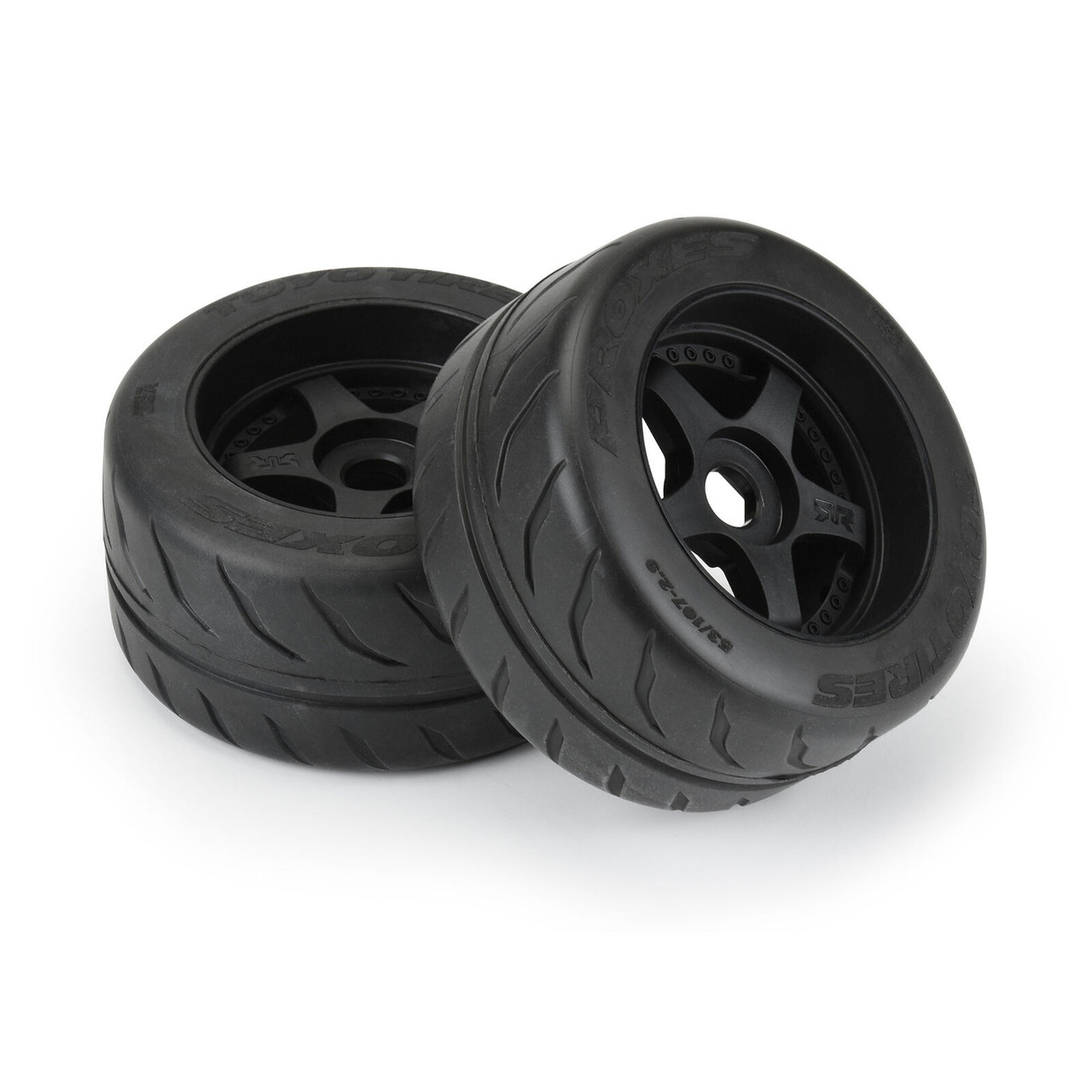 Melairo Jeu De 4 Pneus RC 103mm Pour Voiture 1/8 – Hexagone 17mm, Adapté ARRMA, Redcat, Team VRX, Hobao