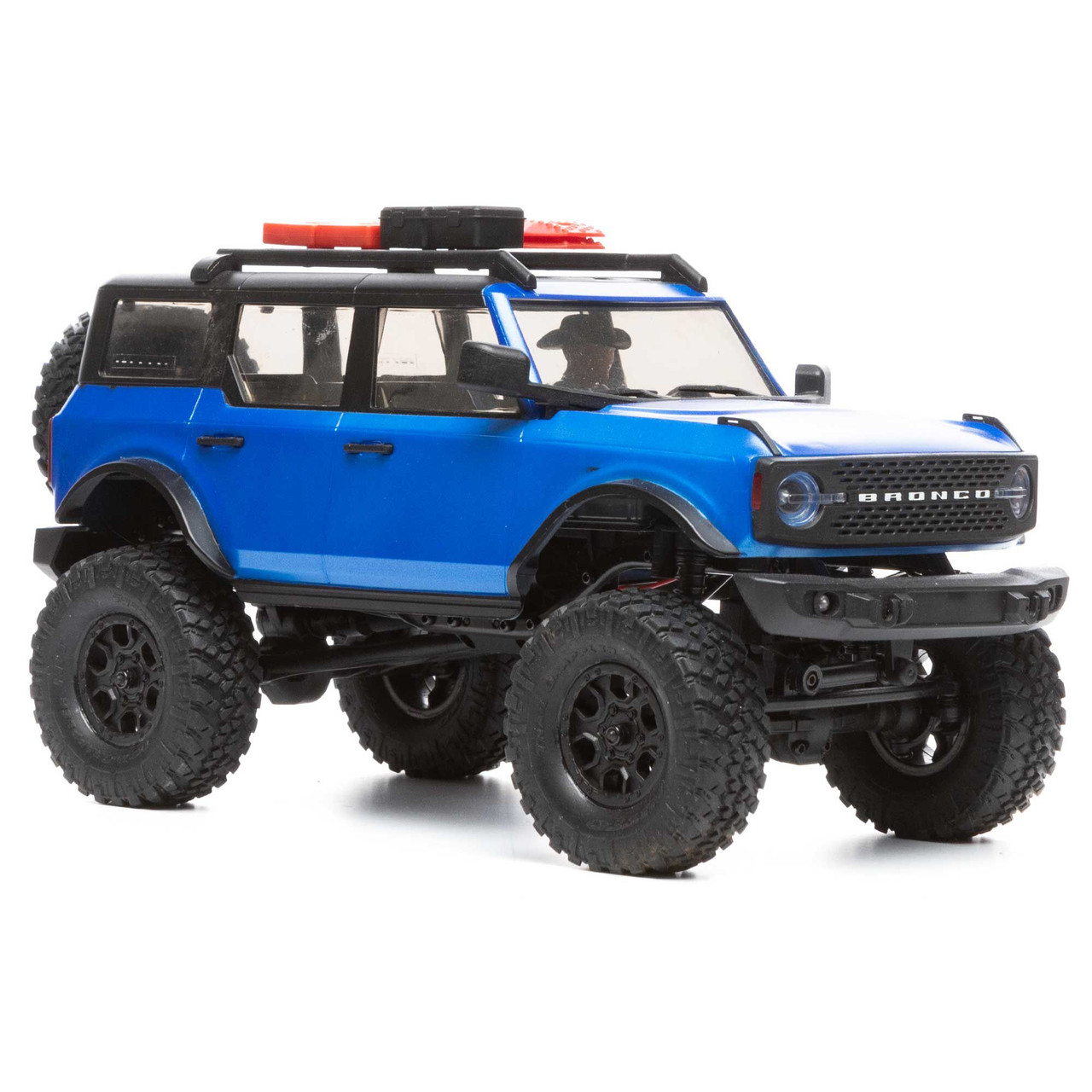 アキシャル1/24 SCX24 2021 フォード ブロンコ 4WD RTR 赤 Axial 1/24 SCX24 2021 Ford Bronco 4WD Truck Brushed RTR (Blue